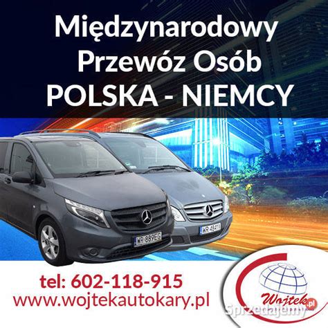 Przewozy międzynarodowe osób z Polski do Niemiec - warunki podróżowania najwyższej jakości!